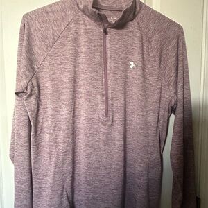 Jordan Heathered Mauve Athletic Top